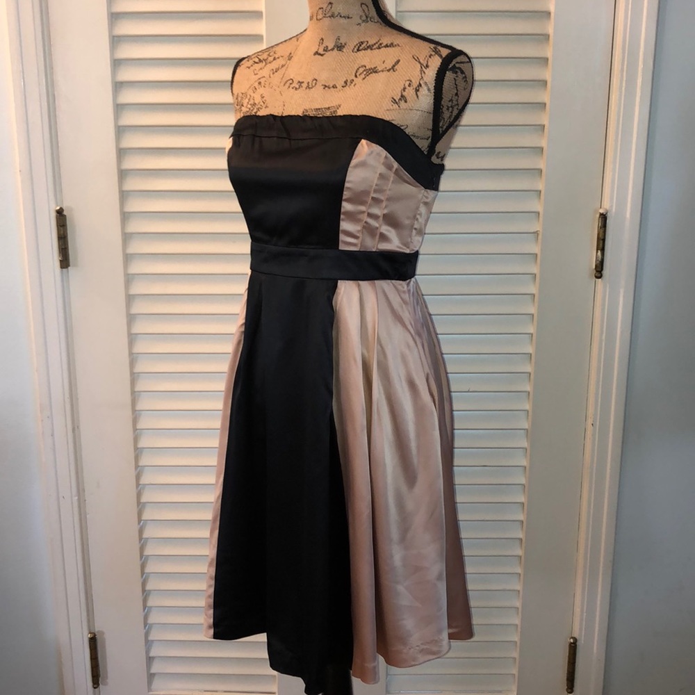 The Limited NWT! Strapless Satin Dress - Picture 5 of 8